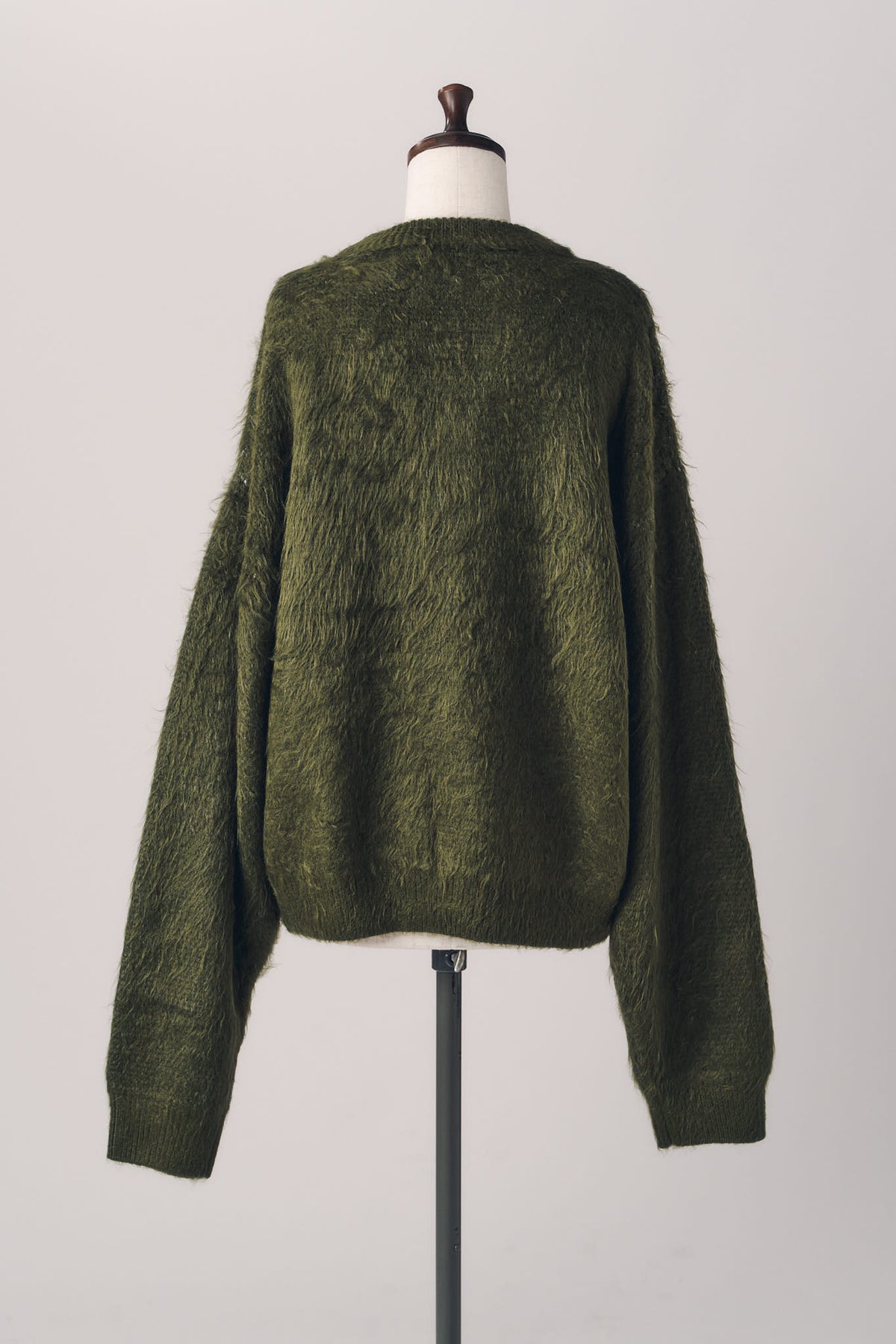 dalmatian shaggy knit(unisex)/green