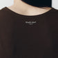 basic fitted pack tee/brown