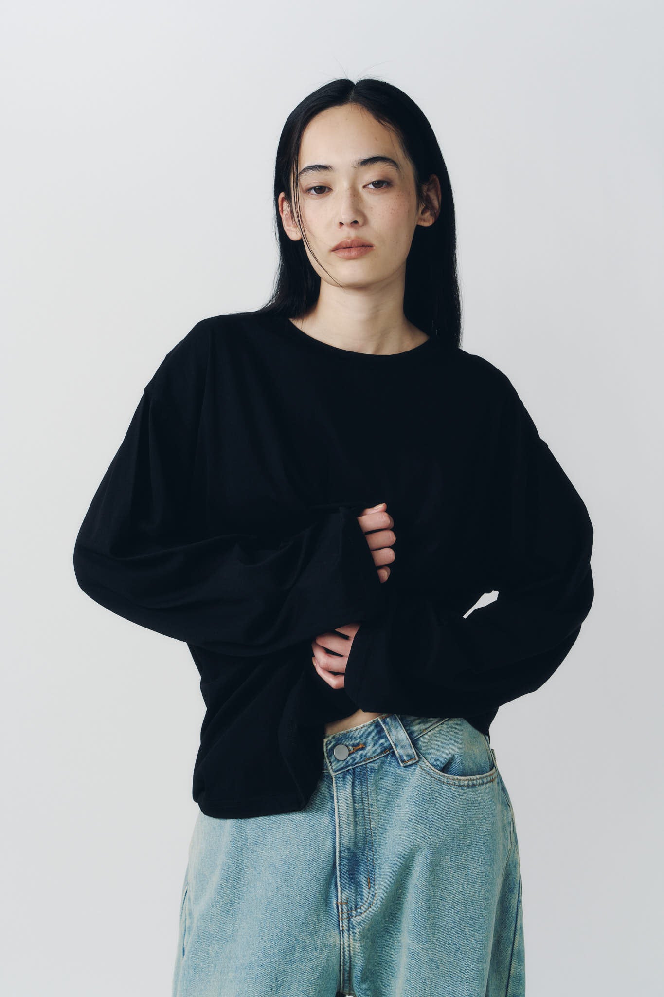 basic pack tee(UNISEX)/black
