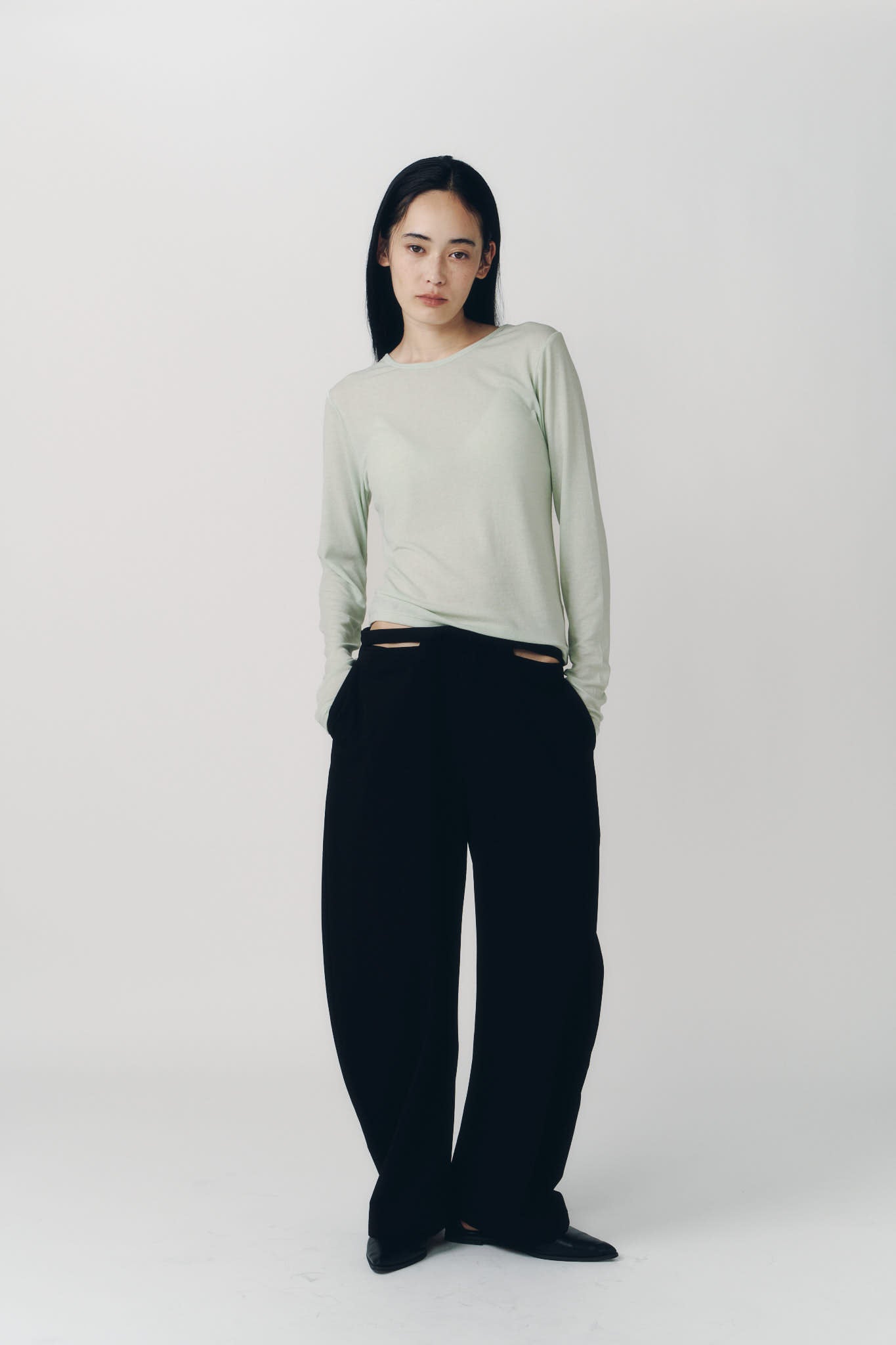 basic fitted pack tee/mint