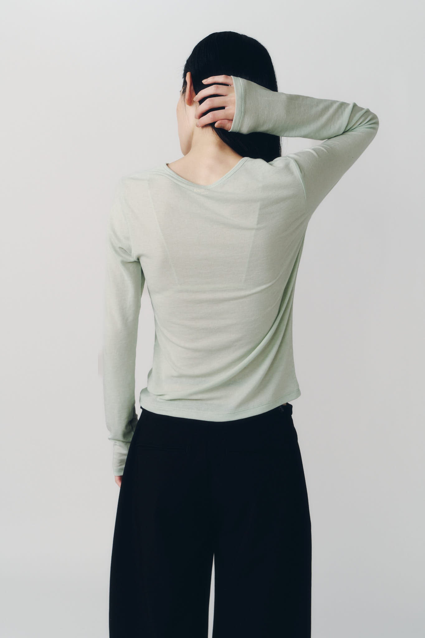 basic fitted pack tee/mint