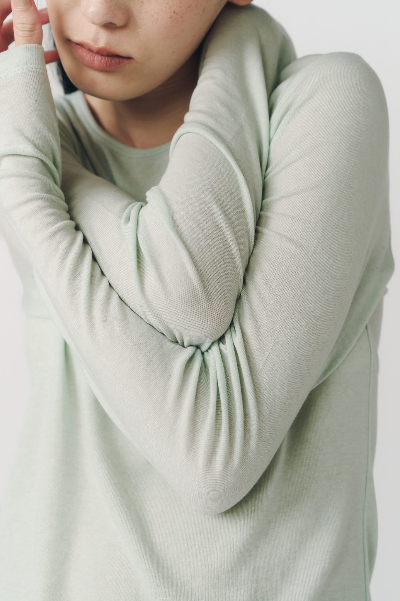 basic fitted pack tee/mint