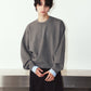 2way cuffs normcore knit(unisex)/gray