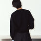 2way cuffs normcore knit(unisex)/black