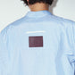 label over shirt(unisex)/blue