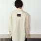 label over shirt(unisex)/yellow
