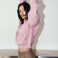 2way cuffs normcore knit/pink
