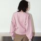 2way cuffs normcore knit/pink