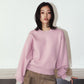 2way cuffs normcore knit/pink