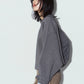 2way cuffs normcore knit(unisex)/gray