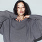 2way cuffs normcore knit(unisex)/gray