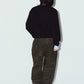 2way cuffs normcore knit/black