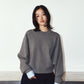 2way cuffs normcore knit/gray