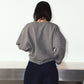 2way cuffs normcore knit/gray