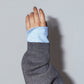 2way cuffs normcore knit/gray
