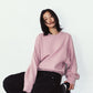 2way cuffs normcore knit(unisex)/pink