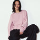 2way cuffs normcore knit(unisex)/pink