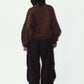 2way cuffs normcore knit(unisex)/brown