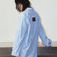 label over shirt(unisex)/blue
