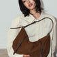 suede moon bag/2color