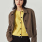 damaged pocket knit/yellow