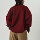 2-piece cardigan/red
