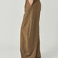 pleated skirt pants/beige