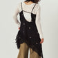 lace cami dress/black