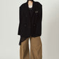curve utility jacket(unisex)/black