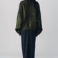 dalmatian shaggy knit(unisex)/green