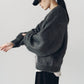 dalmatian shaggy knit(unisex)/gray