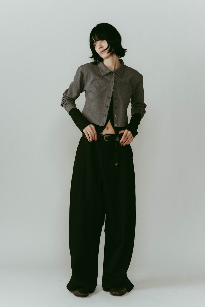 Kmotif leather belt/2color - KNUTH MARF