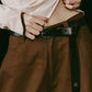 Kmotif leather belt/2color - KNUTH MARF