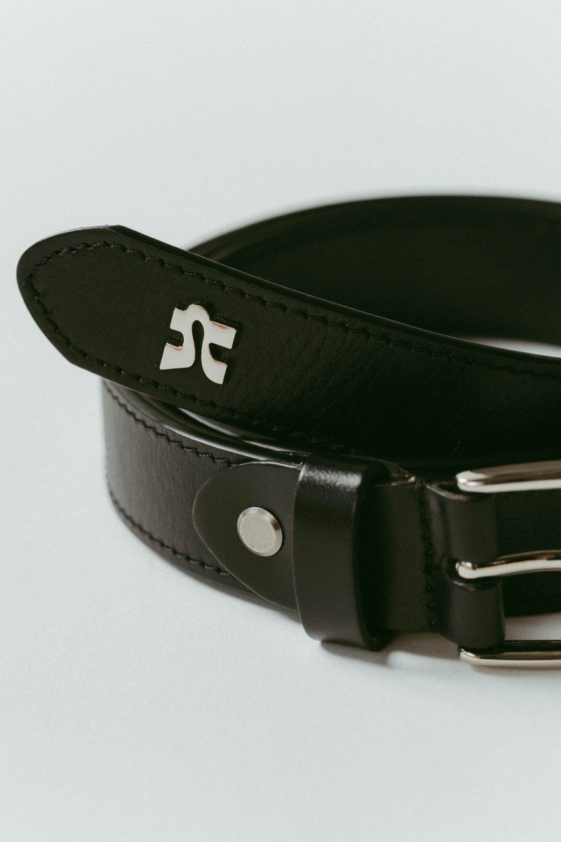 Kmotif leather belt/2color - KNUTH MARF
