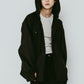UV protection hoodie(unisex)/black