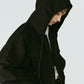 UV protection hoodie(unisex)/black