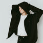 UV protection hoodie(unisex)/black