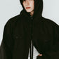 UV protection hoodie(unisex)/black