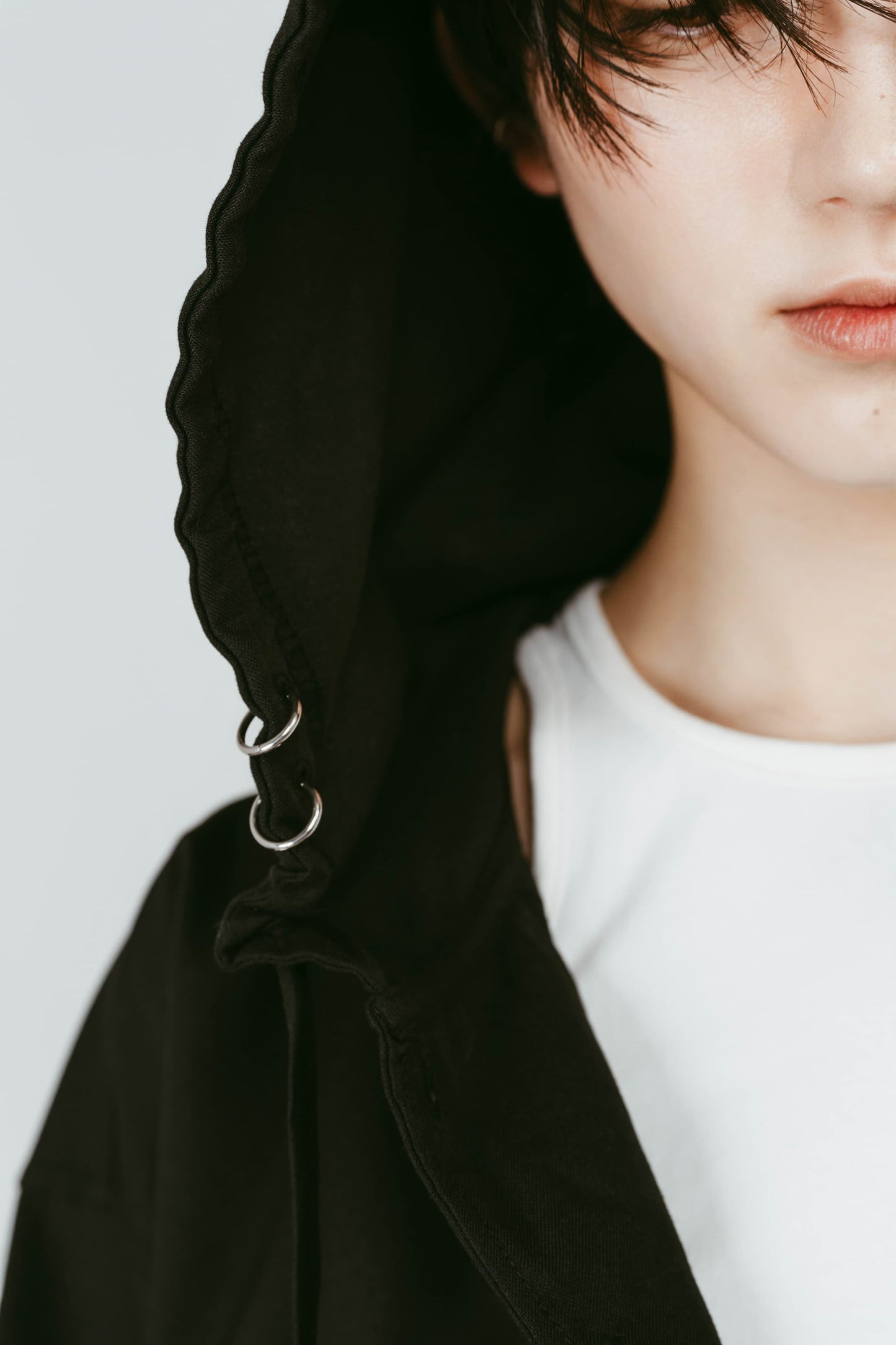 UV protection hoodie(unisex)/black
