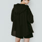UV protection hoodie(unisex)/black