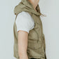 nylon hoodie/pistachio