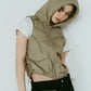 nylon hoodie/pistachio