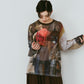 oji sheer long-sleeve tee(unisex)/oji