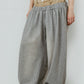 double-layer sweatpants(unisex)/gray