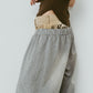 double-layer sweatpants(unisex)/gray