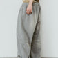 double-layer sweatpants(unisex)/gray