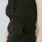 snap-button hoodie/charcoal