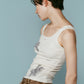 studded tank top/2color