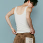 studded tank top/2color