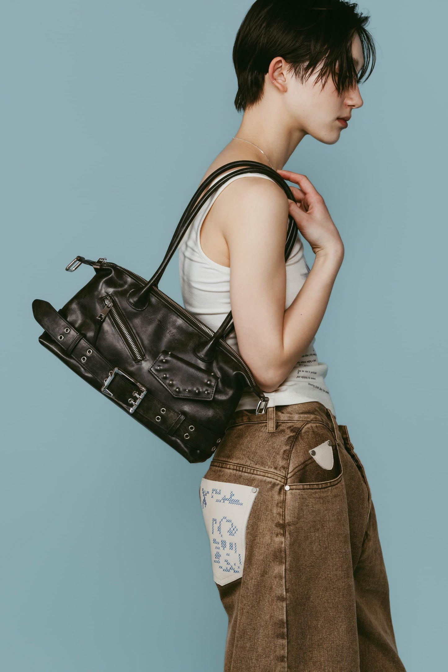 rider shoulder bag/2color